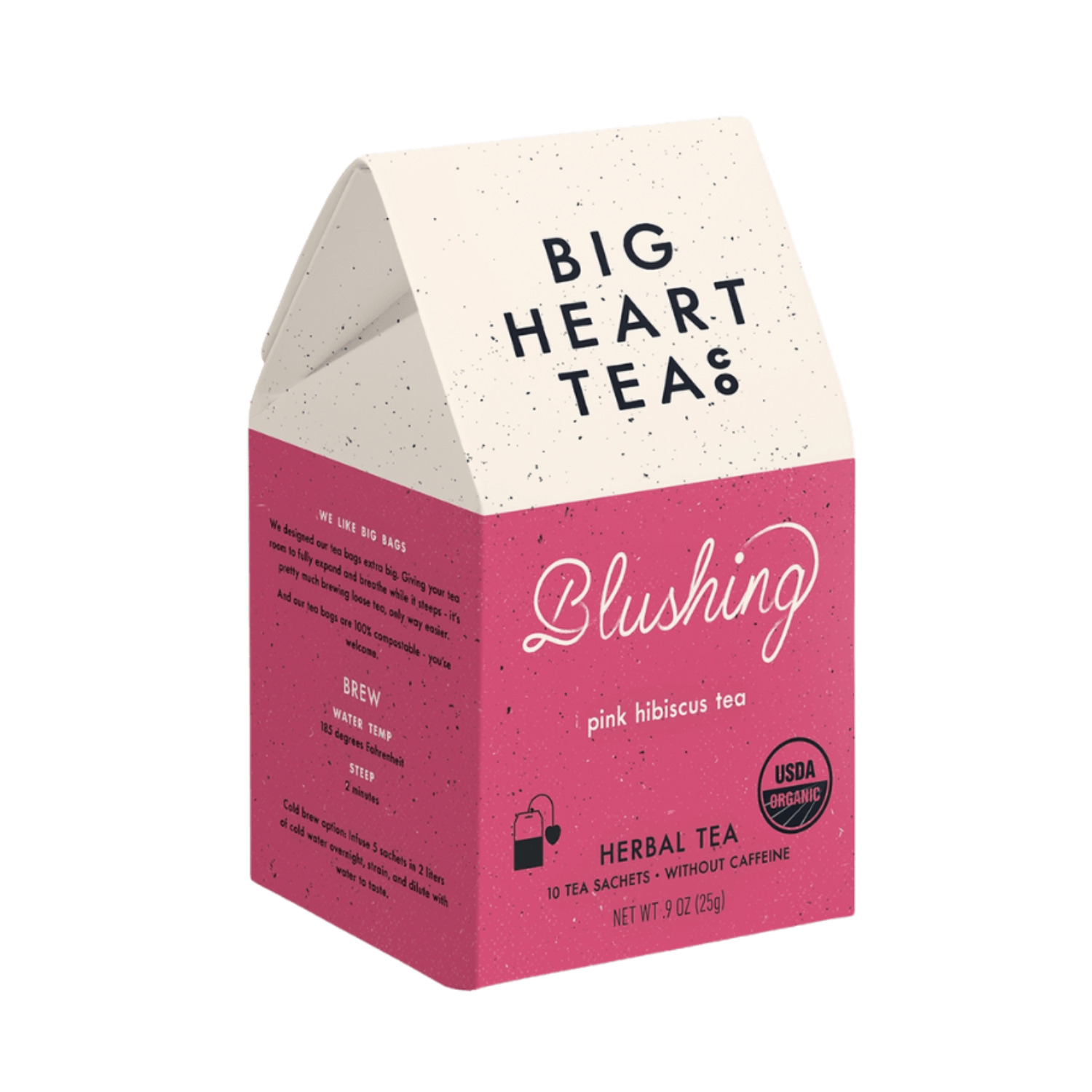 Blushing Hibiscus Tea By Big Heart Tea Co