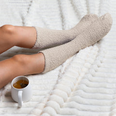 Luxe Cloud Socks - Stone