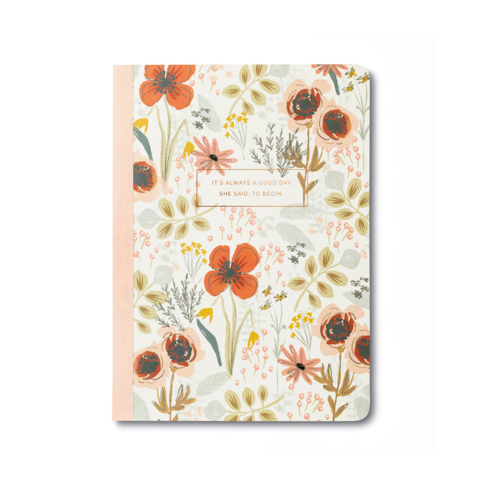 Floral Notebook By Compendium