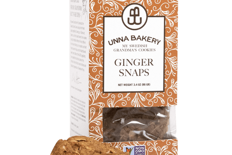 Ginger Snaps Cookies By Unna Bakery - Unboxme
