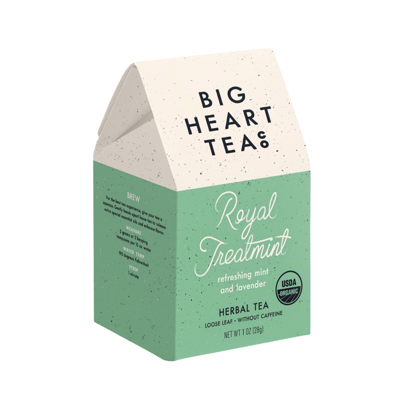 Royal Treatmint Herbal Tea By Big Heart Tea Co. - Unboxme