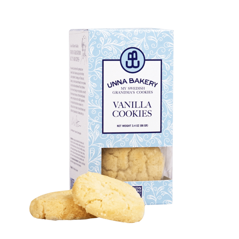 Swedish Vanilla Cookies By Unna Bakery - Unboxme