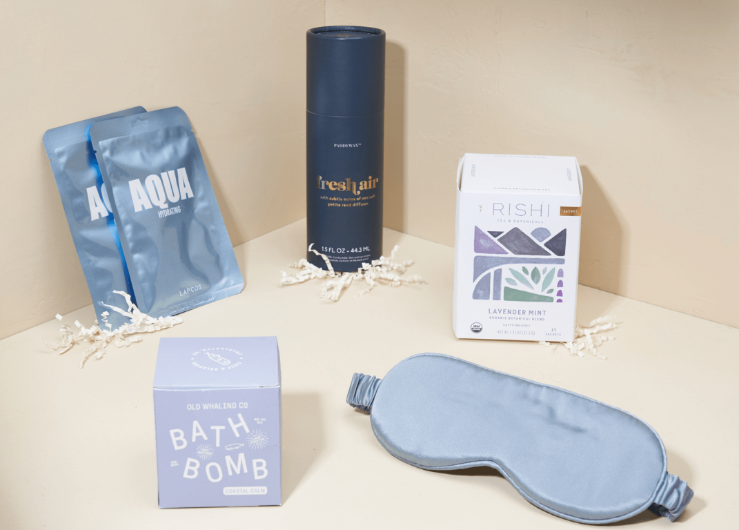 Natural Gift Set - Self-Care Kit - Mindfulness Home Spa Set