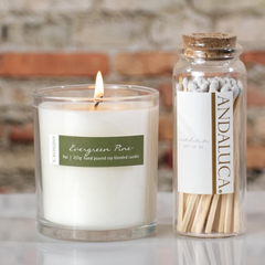 Apothecary Match Jar By Andaluca