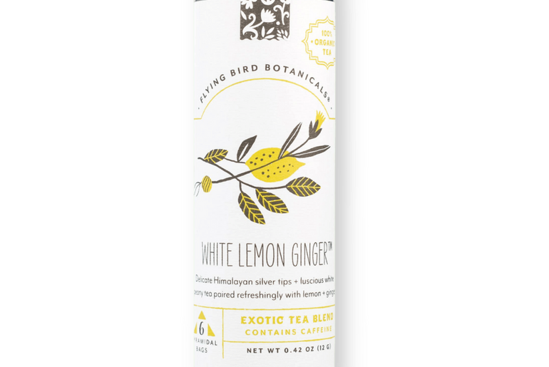 White Lemon Ginger Tea