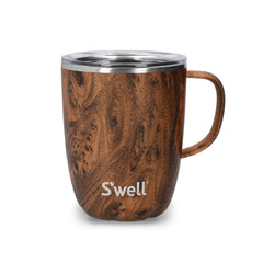 Stainless Steel Teakwood Mug by S'well