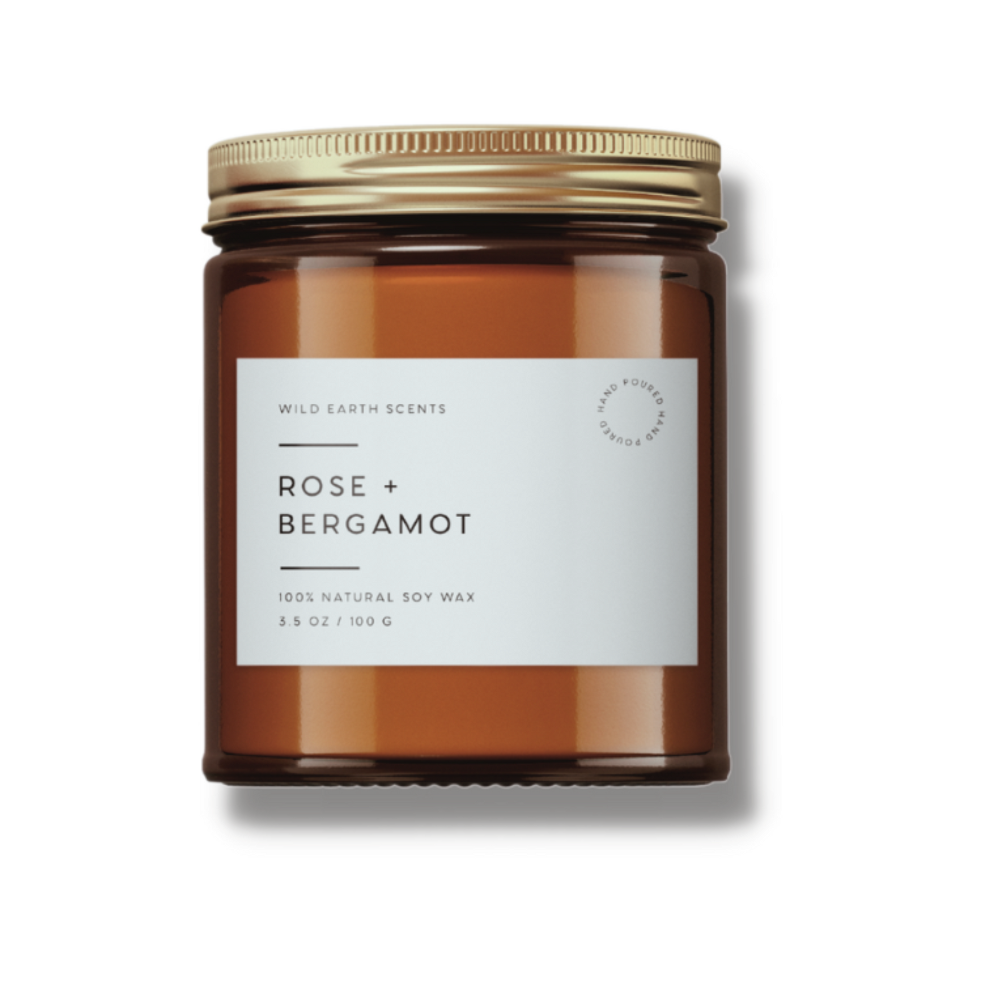 Rose + Bergamont 4oz Soy Candle