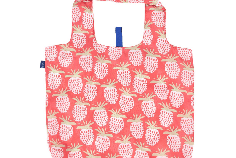 Strawberry Shopper Tote By rockflowerpaper - Unboxme