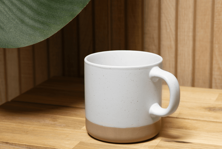 White Speckled Mug - Unboxme