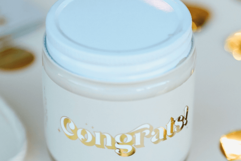 Congrats 4oz Candle By JaxKelly - Unboxme