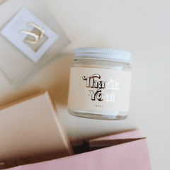 Thank You - 4oz Candle By JaxKelly - Unboxme