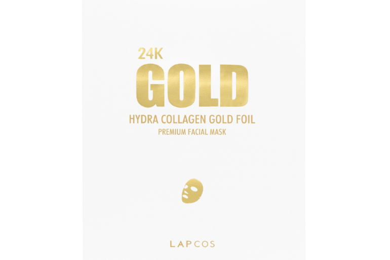 24K Gold Foil Face Mask By Lapcos - Unboxme