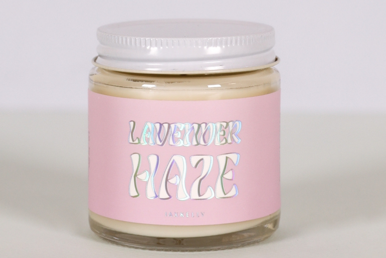 Lavender Haze 4 oz Candle By JaxKelly