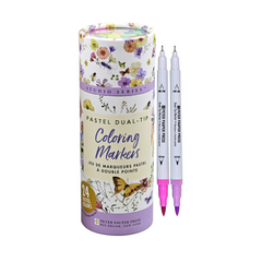 Dual-Tip Pastel Markers