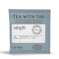 Calming Herbal Tea Packet By Tea With Tae