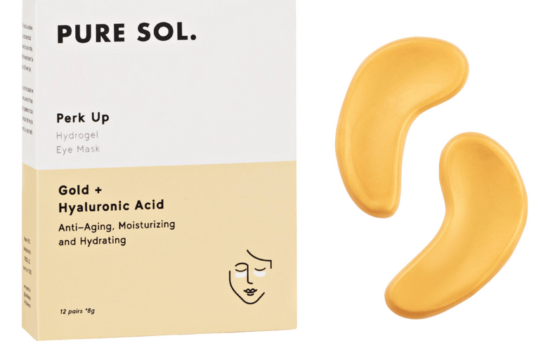 Perk Up - Gold Eye Mask Set