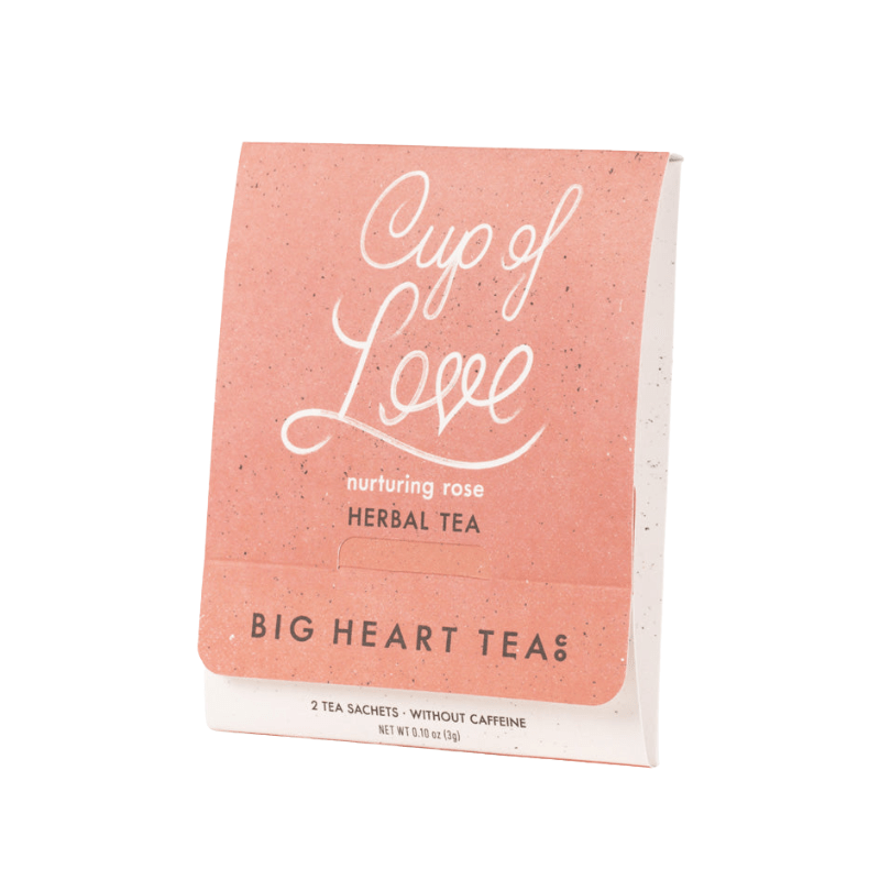 Cup of Love Tea for Two By Big Heart Tea - Unboxme