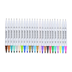 Dual-Tip Pastel Markers