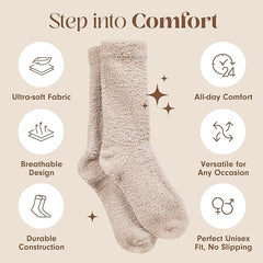 Unboxme Gifts: Perfectly Luxurious Cloud Socks for Men – Incredibly Soft, Cozy, and Warm for Ultimate Comfort