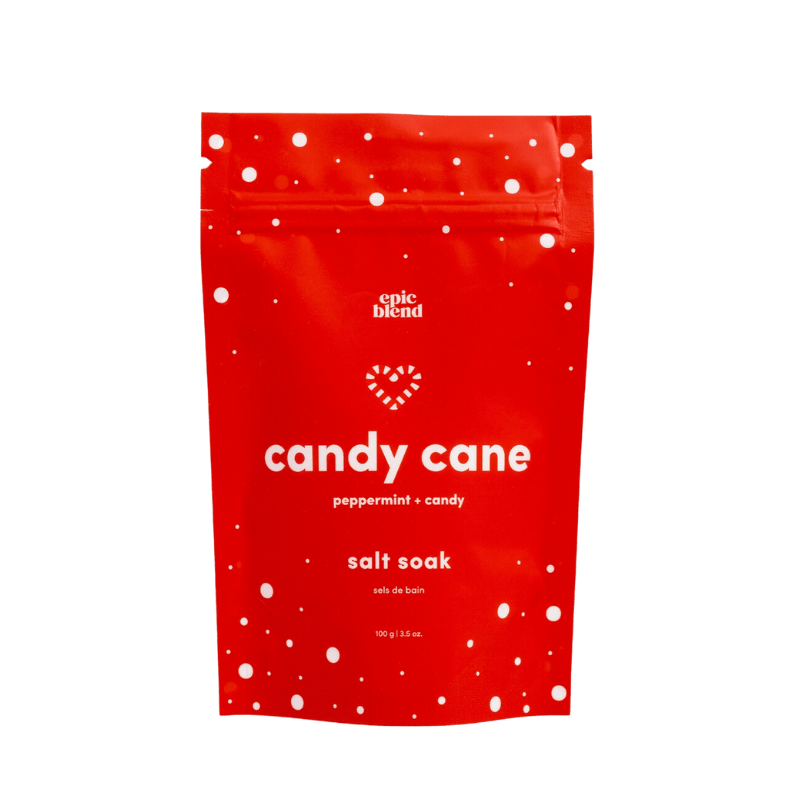Candy Cane Salt Soak By Epic Blend - Unboxme