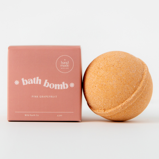 Pink Grapefruit Bath Bomb