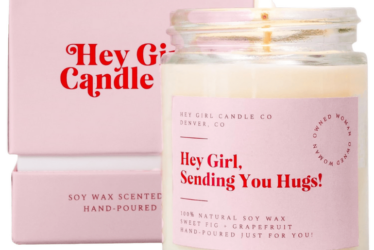 Sending Hugs Candle