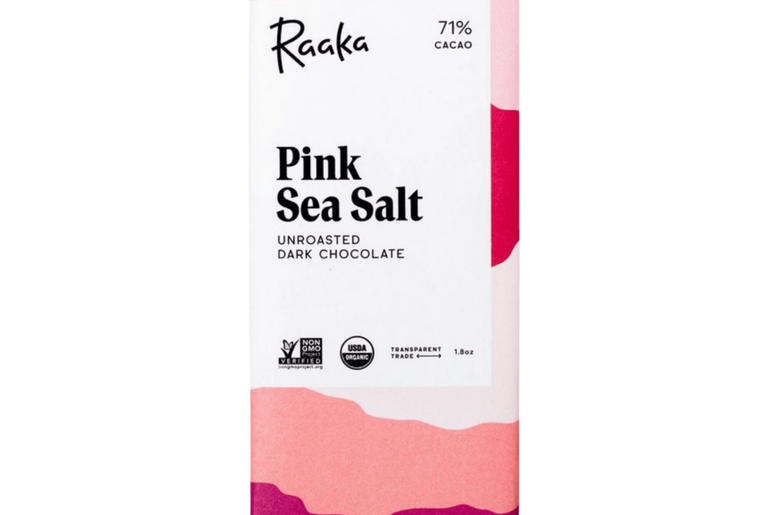 Pink Sea Salt Vegan Chocolate