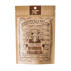 Bourbon Beef Jerky By Righteous Felon - Unboxme