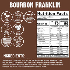Bourbon Beef Jerky - Unboxme