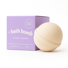 Lavender Oatmeal Bath Bomb