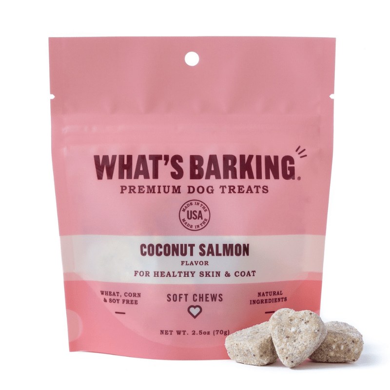 Coconut Salmon Dog Treats By What's Barking - Unboxme