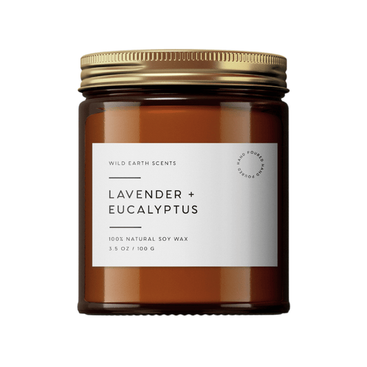 Lavender + Eucalyptus Soy Candle - Unboxme