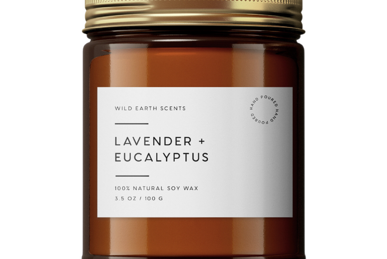 Lavender + Eucalyptus Soy Candle