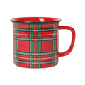 Red Plaid Mug