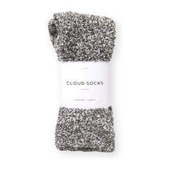 Men's Luxe Cloud Socks - Heather Grey