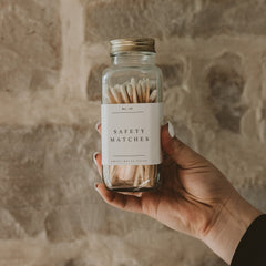 Apothecary Match Jar - Unboxme