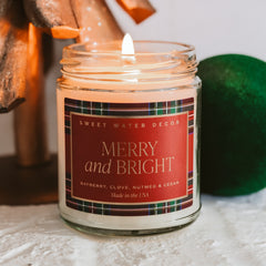 Merry and Bright Soy Candle - Unboxme