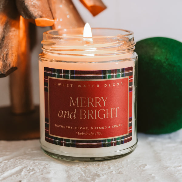 Merry and Bright Soy Candle - Unboxme