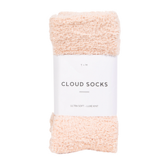 Luxe Pink Cloud Socks by Sweet Dreams