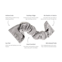 Weighted Sleep Eye Mask - Bone - Unboxme