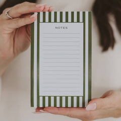 Striped Notepad - Unboxme