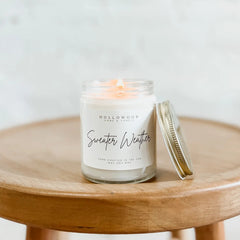 Sweater Weather Candle By Hollowood Home