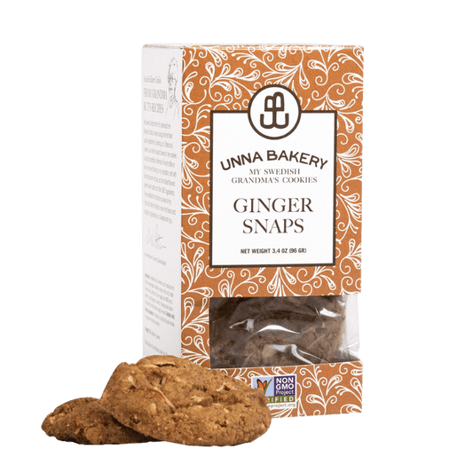 Ginger Snaps Cookies By Unna Bakery - Unboxme