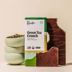 Green Tea Chocolate By Raaka - Unboxme