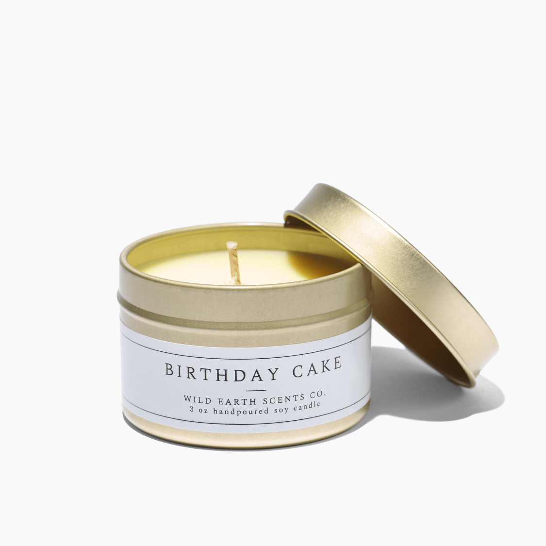 Birthday Cake Tin Candle By Wild Earth Co. - Unboxme