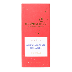 Milk Cinnamon Chocolate Bar By Moonstruck - Unboxme