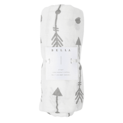 Organic Cotton Baby Swaddle By BELLA - Unboxme