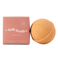 Pink Grapefruit Bath Bomb By Wild Earth - Unboxme