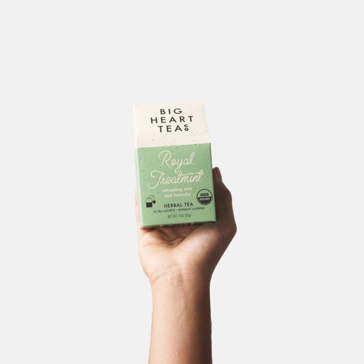 Royal Treatmint Herbal Tea By Big Heart Tea Co. - Unboxme