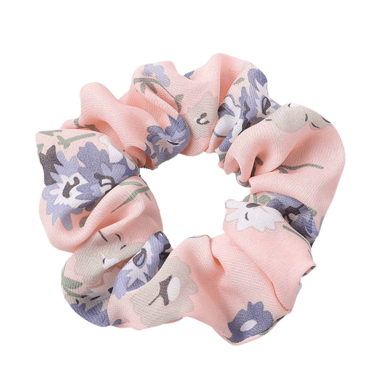 Pink Floral Scrunchie - Unboxme